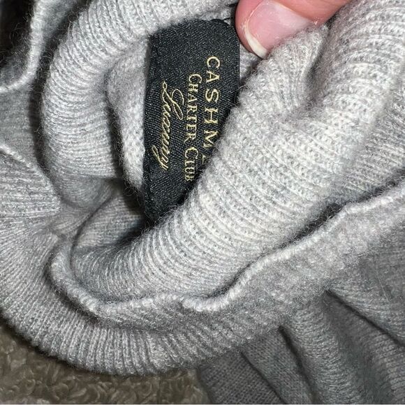 Charter club Cashmere Luxury size L - Picture 4 of 5